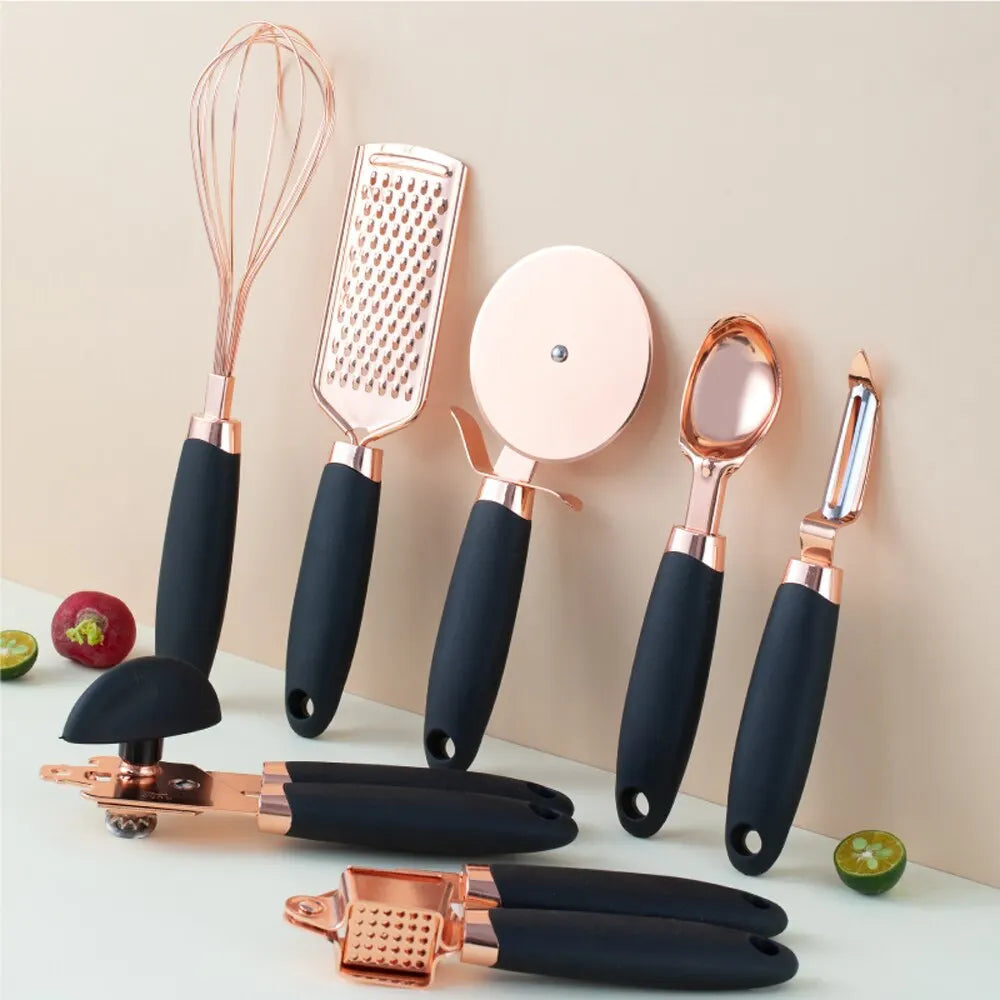 Rose Gold Kitchen Basics Set