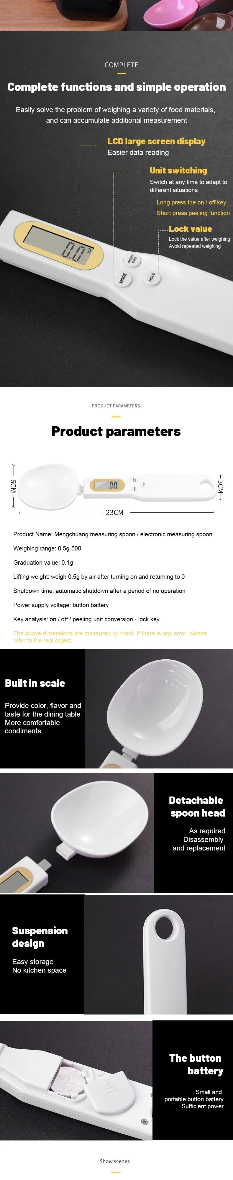 Smart Weighing Spoon